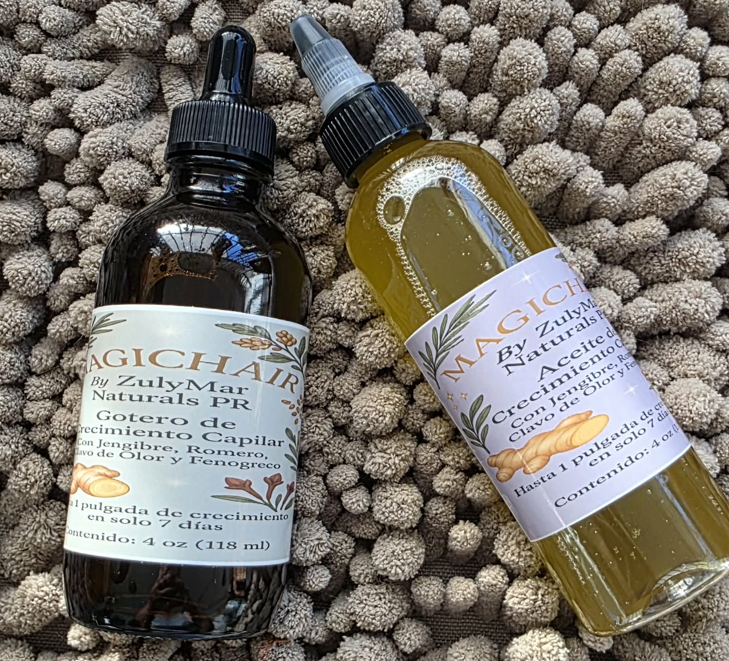 Dúo Magic Hair (Aceite y Gotero)