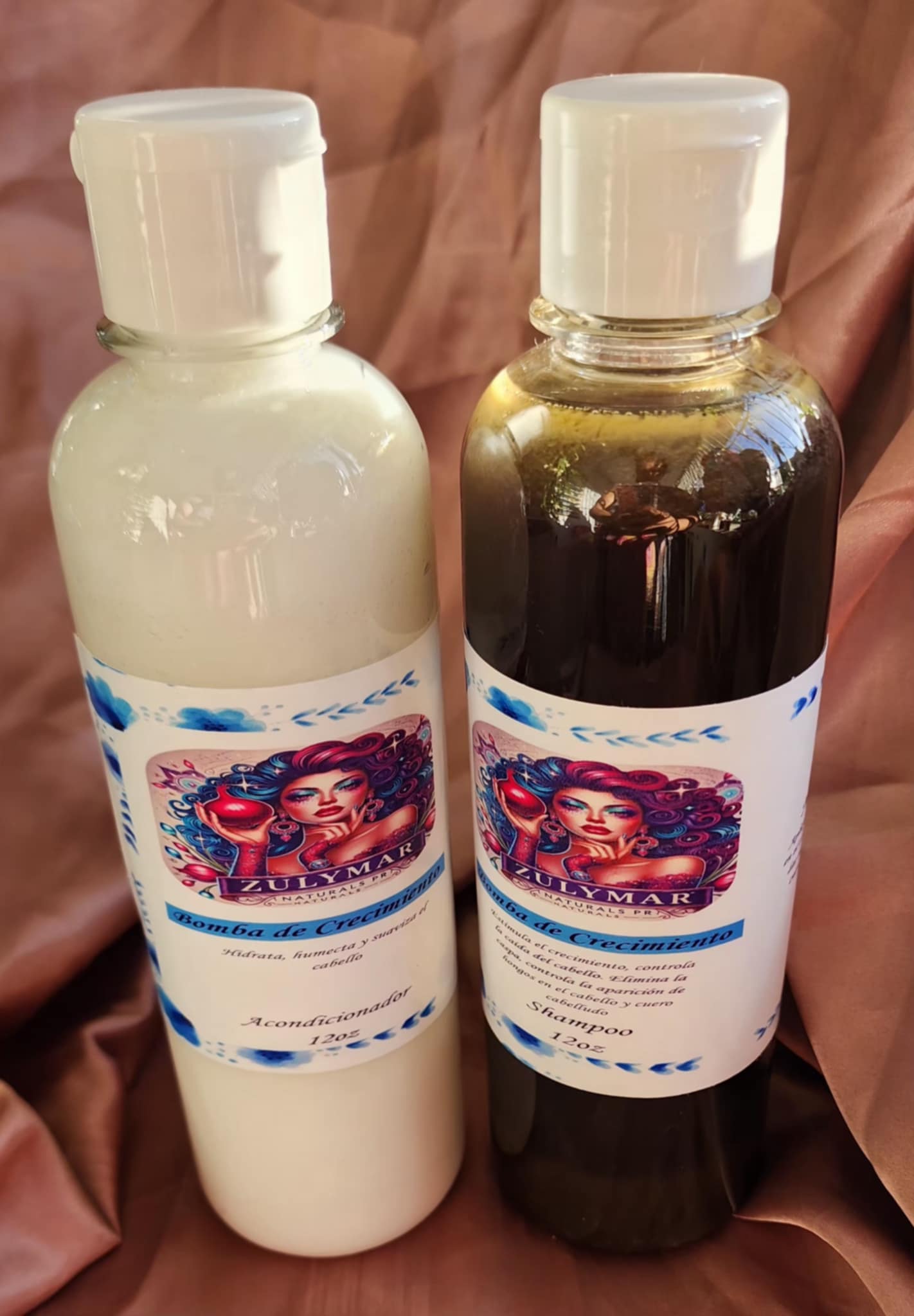 Shampoo y Acondicionador Bomba de Crecimiento